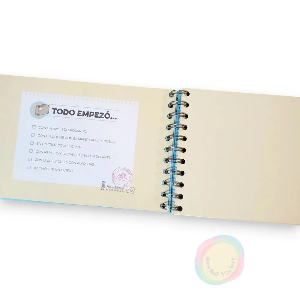 Mr Wonderful Spanish Travel Diary Guided Journal New
